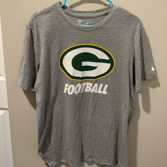 Nike Other - Green Bay Packers G Logo Grey Nike T-Shirt L